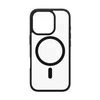 PanzerGlass ® HardCase Transparent w. Black MagSafe & Frame iPhone 16 Pro funda pa