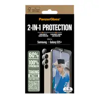 PanzerGlass ® 2-in-1 Protection Bundle Samsung Galaxy S25+ Protector de pantalla 1
