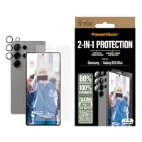 PanzerGlass ® 2-in-1 Protection Bundle Samsung Galaxy S25 Ultra Protector de panta