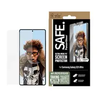PanzerGlass SAFE. by ® Screen Protector Samsung Galaxy S25 Ultra | Ultra-Wide Fit