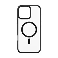 PanzerGlass ® HardCase Transparent w. Black MagSafe & Frame iPhone 16 Pro Max fund