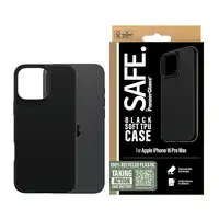 PanzerGlass SAFE. by ® TPU Case Black iPhone 16 Pro Max funda para teléfono móvil