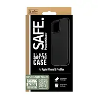 PanzerGlass SAFE. by ® TPU Case Black iPhone 16 Pro Max funda para teléfono móvil