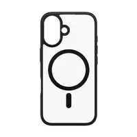 PanzerGlass ® HardCase Transparent w. Black MagSafe & Frame iPhone 16 funda para t
