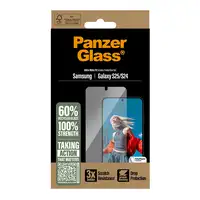 PanzerGlass ® Screen Protector Samsung Galaxy S25 | S24 | Ultra-Wide Fit Protector
