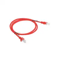 Lanberg PCU6-10CC-0100-R cable de red Rojo 1 m Cat6 U/UTP (UTP)