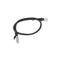 Lanberg PCU6-10CC-0050-BK cable de red Negro 0,5 m Cat6 U/UTP (UTP)