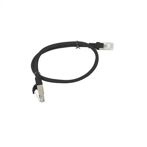 Lanberg PCU6-10CC-0050-BK cable de red Negro 0,5 m Cat6 U/UTP (UTP)