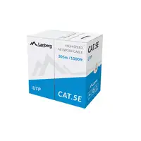 Lanberg LCU5-11CU-0305-S cable de red Gris 305 m Cat5e U/UTP (UTP)