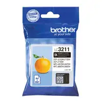 Brother LC3211BK cartucho de tinta 1 pieza(s) Original Negro