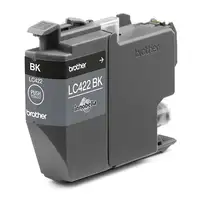Brother LC422BK cartucho de tinta 1 pieza(s) Original Negro
