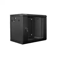 Lanberg WF01-6409-10B armario rack 9U Bastidor de pared Negro