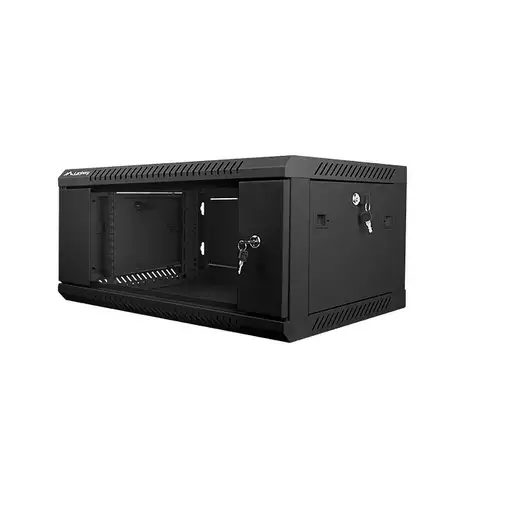 Lanberg WF01-6404-10B armario rack 4U Bastidor de pared Negro