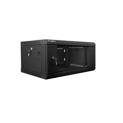 Lanberg WF01-6404-10B armario rack 4U Bastidor de pared Negro