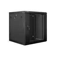 Lanberg WF01-6612-10B armario rack 12U Bastidor de pared Negro