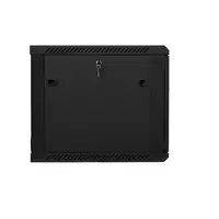 Lanberg WF01-6609-10B armario rack 9U Bastidor de pared Negro