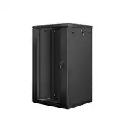 Lanberg WF01-6622-10B armario rack 22U Bastidor de pared Negro