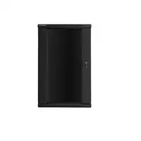 Lanberg WF01-6622-10B armario rack 22U Bastidor de pared Negro