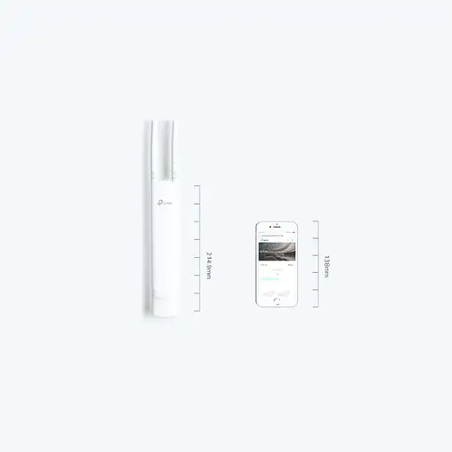 TP-Link EAP113-Outdoor 300 Mbit/s Blanco Energía sobre Ethernet (PoE)
