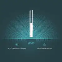 TP-Link EAP113-Outdoor 300 Mbit/s Blanco Energía sobre Ethernet (PoE)