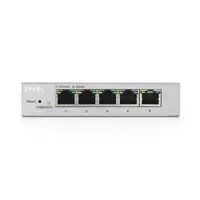 Zyxel GS1200-5 Gestionado Gigabit Ethernet (10/100/1000) Plata