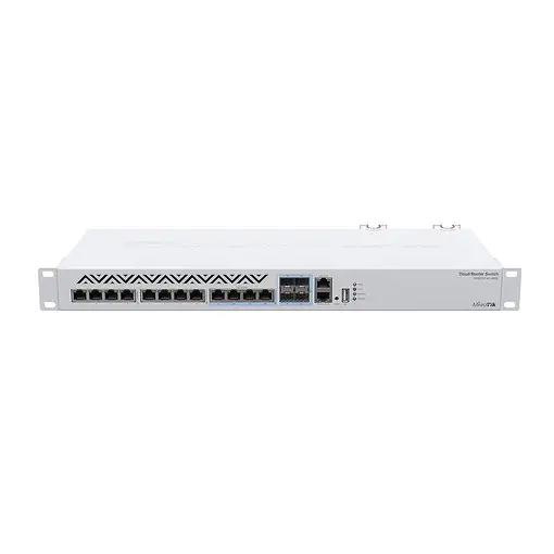 Mikrotik CRS312-4C+8XG-RM switch Gestionado L3 10G Ethernet (100/1000/10000) 1U Bl