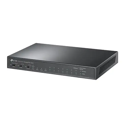 TP-Link TL-SL1311P switch Fast Ethernet (10/100) Energía sobre Ethernet (PoE) Negr