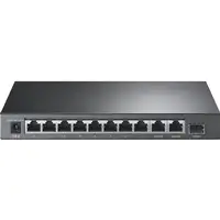 TP-Link TL-SL1311P switch Fast Ethernet (10/100) Energía sobre Ethernet (PoE) Negr