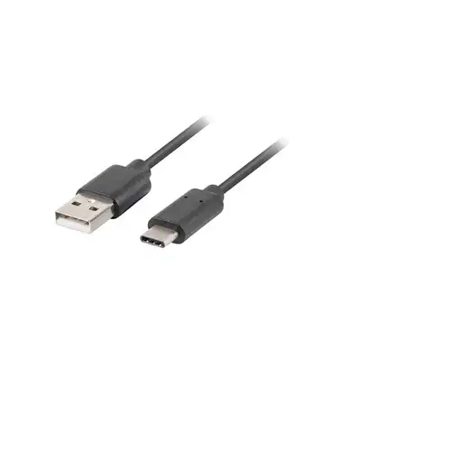 Lanberg CA-USBO-20CU-0005-BK cable USB USB 2.0 0,5 m USB C USB A Negro
