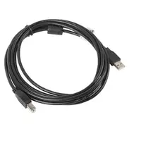 Lanberg CA-USBA-11CC-0030-BK cable USB USB 2.0 3 m USB B Negro
