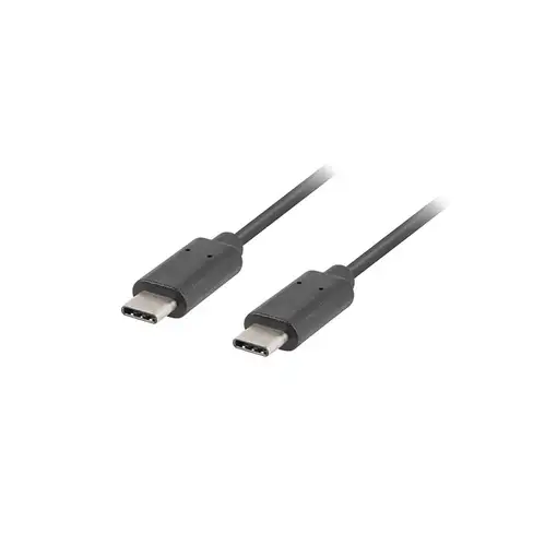Lanberg CA-CMCM-10CU-0010-BK cable USB USB 2.0 1 m USB C Negro