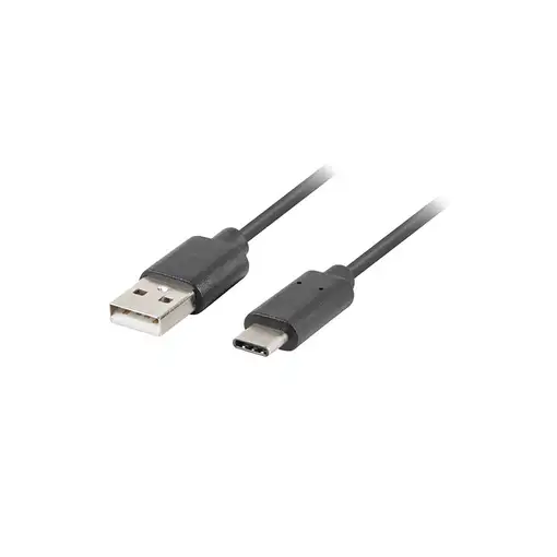 Lanberg CA-USBO-20CU-0010-BK cable USB USB 2.0 1 m USB A USB C Negro