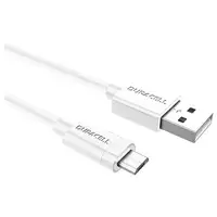 Duracell USB5023W cable USB 2.0 2 m USB A Micro-USB A Blanco