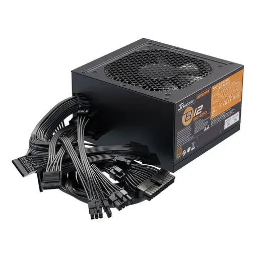 Seasonic B12 BC unidad de fuente de alimentación 650 W 20+4 pin ATX ATX Negro