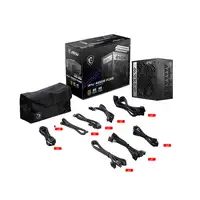 MSI MPG A1000G PCIE5 unidad de fuente de alimentación 1000 W 20+4 pin ATX ATX Negr