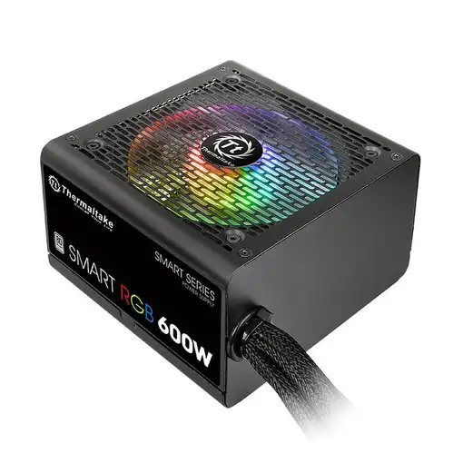 Thermaltake Smart RGB unidad de fuente de alimentación 600 W 20+4 pin ATX ATX Negr