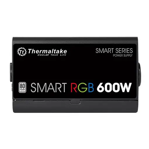 Thermaltake Smart RGB unidad de fuente de alimentación 600 W 20+4 pin ATX ATX Negr