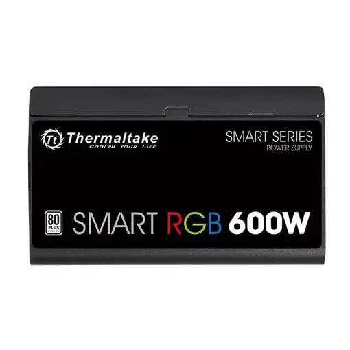 Thermaltake Smart RGB unidad de fuente de alimentación 600 W 20+4 pin ATX ATX Negr