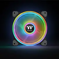 Thermaltake Riing Quad 12 RGB Carcasa del ordenador Ventilador 12 cm Negro