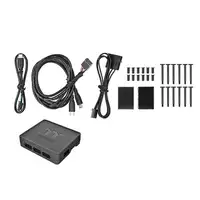 Thermaltake Riing Quad 12 RGB Carcasa del ordenador Ventilador 12 cm Negro