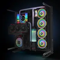 Thermaltake Riing Quad 12 RGB Carcasa del ordenador Ventilador 12 cm Negro