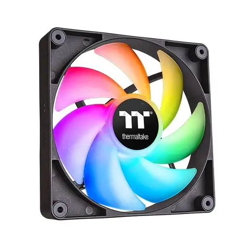 Thermaltake CT120 ARGB Sync PC Carcasa del ordenador Ventilador Negro, Blanco 2 pi