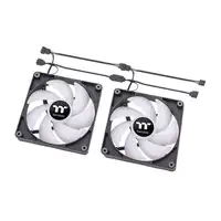 Thermaltake CT120 ARGB Sync PC Carcasa del ordenador Ventilador Negro, Blanco 2 pi