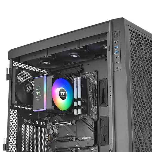 Thermaltake ASTRIA 400 Procesador Refrigerador de aire 12 cm Negro 1 pieza(s)