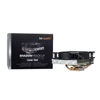 be quiet! Shadow Rock LP Procesador Enfriador 12 cm Negro, Cobre, Plata