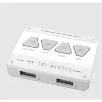ASUS TUF GAMING TF120 ARGB WHITE EDITION 3IN1 Carcasa del ordenador Refrigerador d