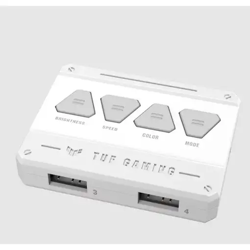 ASUS TUF GAMING TF120 ARGB WHITE EDITION 3IN1 Carcasa del ordenador Refrigerador d