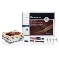Noctua NH-L9i Procesador Enfriador 9,2 cm Beige, Marrón, Plata