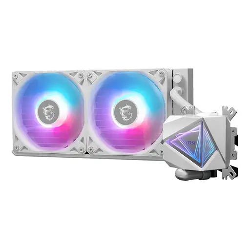 MSI MAG Coreliquid I240 Procesador Kit de refrigeración líquida 12 cm Blanco 1 pie