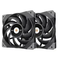 Thermaltake TOUGHFAN 12 Carcasa del ordenador Ventilador 12 cm Negro 2 pieza(s)